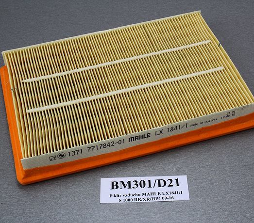 Vzduchový filtr MAHLE LX1841/1 BMW S 1000 RR