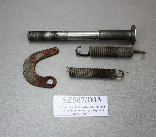 Montážní sada stojanu / Center stand mounting set Suzuki RE 5 Wankel