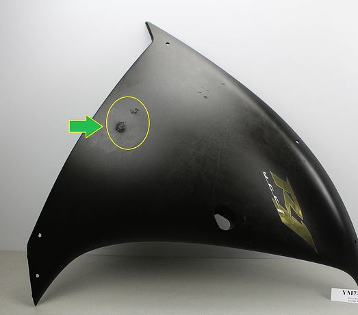 Boční kapota, pravá No:14B-2835V-10 Yamaha YZF R1 Big Bang
