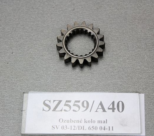 Ozubené kolo malé SUZUKI SV 650 N