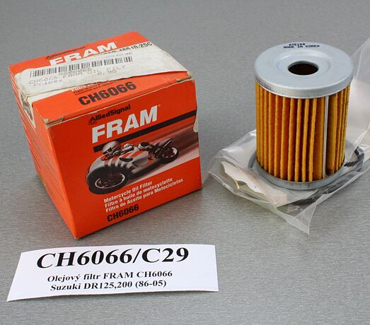 Olejový filtr FRAM No:CH6066