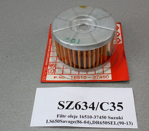 Olejový filtr Suzuki No:16510-37450