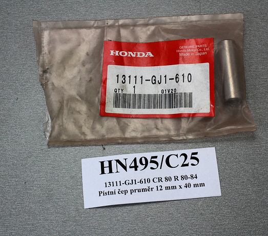 Pístní čep No: 13111-GJ1-610 Honda CR 80 R