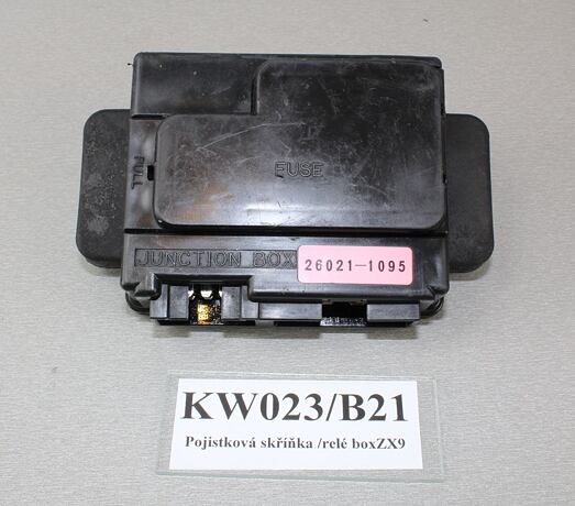 Pojistkový box / relé box, Fuse Box No:26021-1095 Kawasaki ZX9R