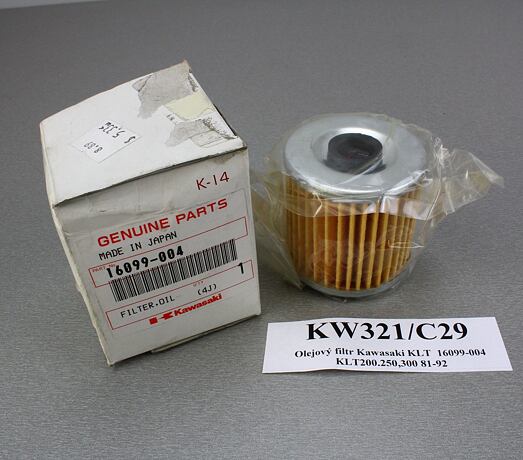 Olejový filtr KAWASAKI KLT No:16099-004