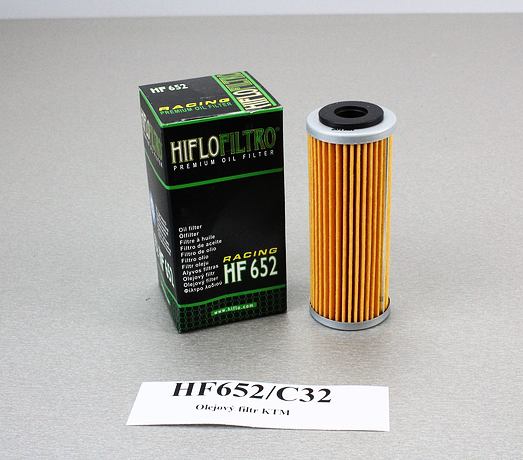 Olejový filtr HF 652  KTM 773.38.005.100 , KTM 773.38.005.101 KTM EXC 350/450 F 17