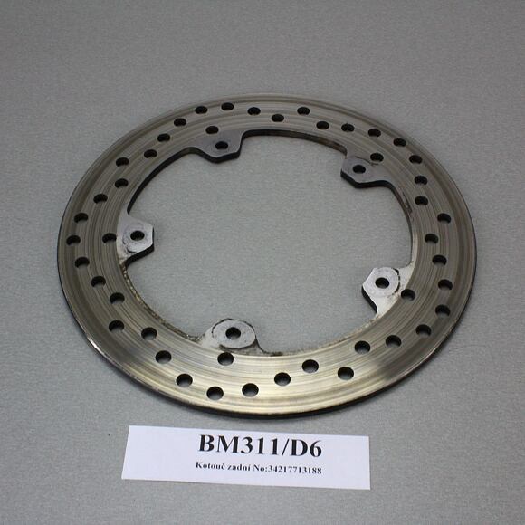 Brzdový kotouč zadní No:34217713188 BMW S 1000 R