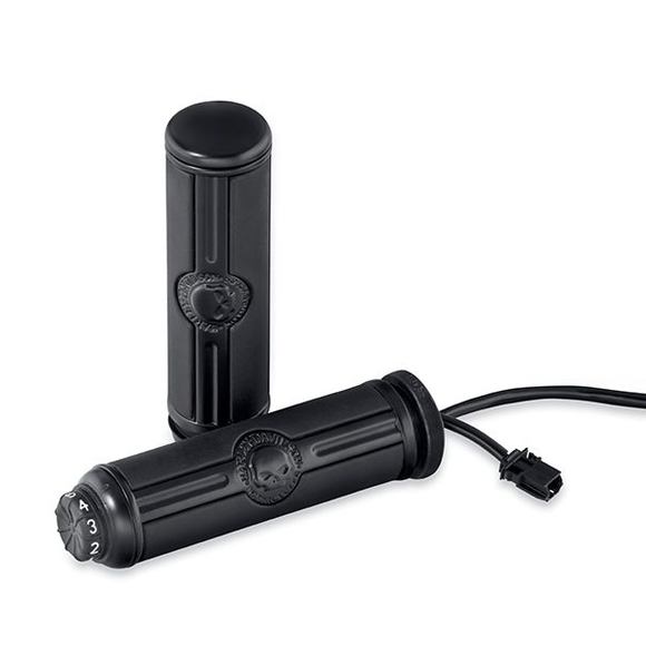 Willie G Skull Heated Hand Grips 56100362