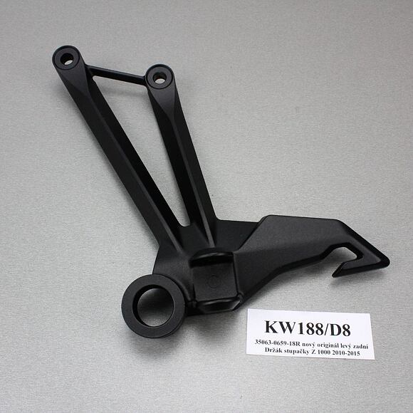 Držák stupačky levý zadní, Part No. 35063-0659-18R Kawasaki Z 1000