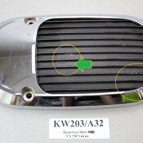 Boční kryt filtru P/L Kawasaki VN 700/750 Vulcan