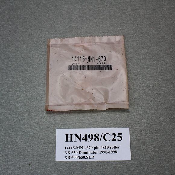 Pin 4x10 No: 14115-MN1-670 Honda XL 600 R