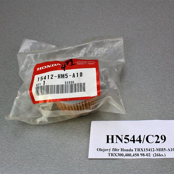 Olejový filtr HONDA TRX No: 15412-MH5-A10