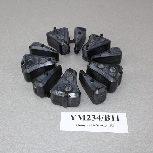 Gumy unašeče rozety (sada) Yamaha YZF R6