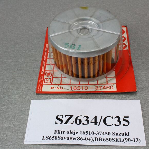 Olejový filtr Suzuki No:16510-37450