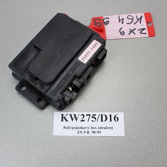 Pojistkový box / relé box, Fuse Box No:26021-1095 Kawasaki ZX9R