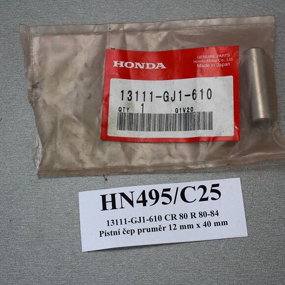 Pístní čep No: 13111-GJ1-610 Honda CR 80 R