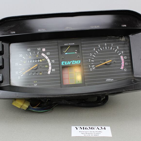 Přístrojová deska / Speedometer Gauges Yamaha XJ 650 TURBO