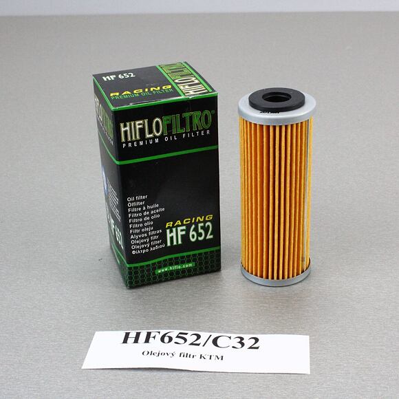 Olejový filtr HF 652  KTM 773.38.005.100 , KTM 773.38.005.101 KTM EXC 350/450 F 17