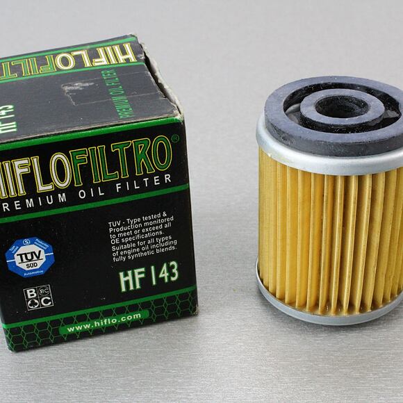 Olejový filtr HIFLO HF 143 / YAMAHA 5HO-13440-00, 5HO-13440-09