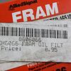 Olejový filtr FRAM No:CH6066