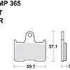 Brzdové destičky AP Racing LMP 365 SR